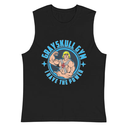 Camiseta sin mangas perfecta para entrenar, Camiseta Grayskull Gym compra en línea y experimenta el mejor servicio al cliente. envíos internacionales.