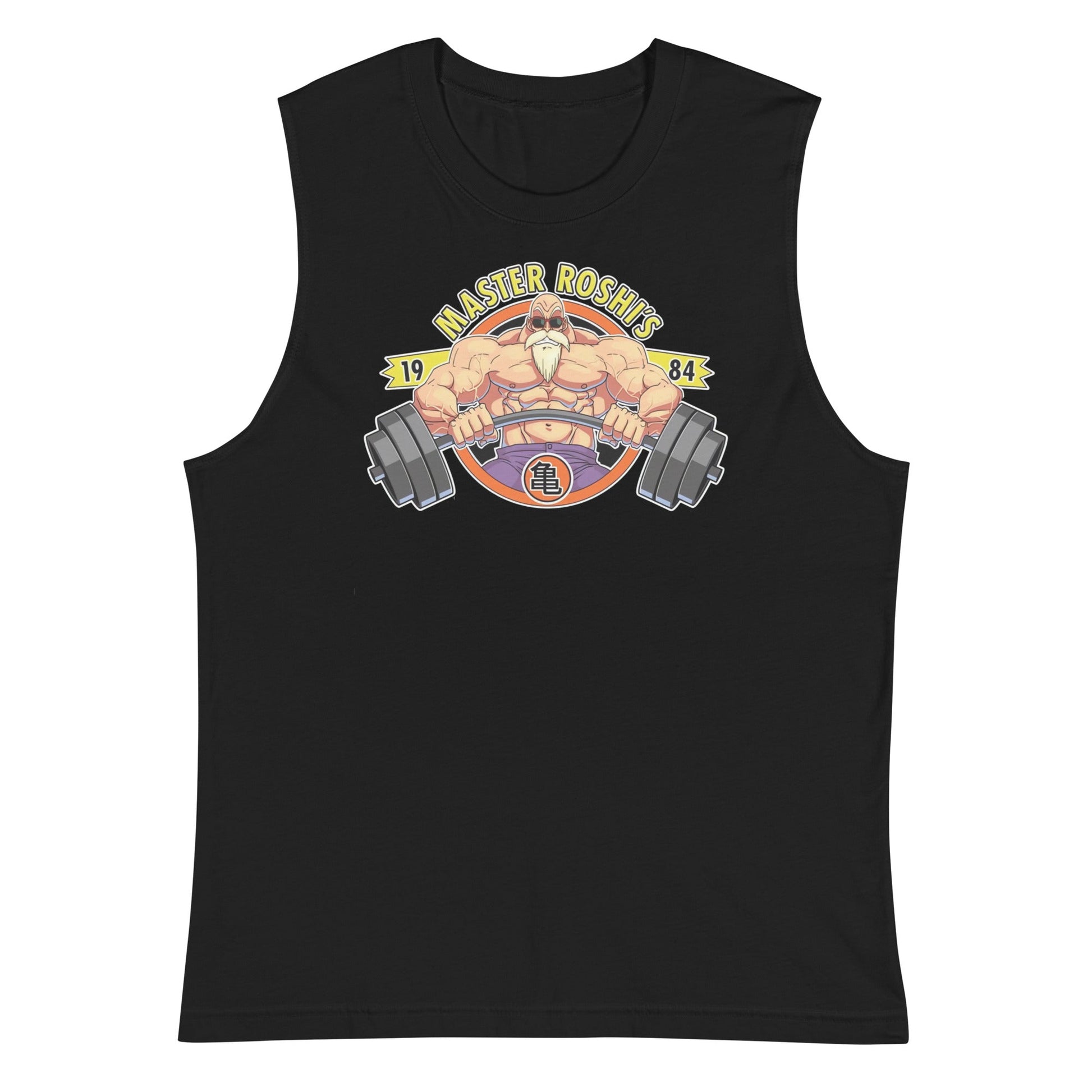 Camiseta sin mangas perfecta para entrenar, Camiseta Master Roshi's Gym comprala en línea y experimenta el mejor servicio al cliente.