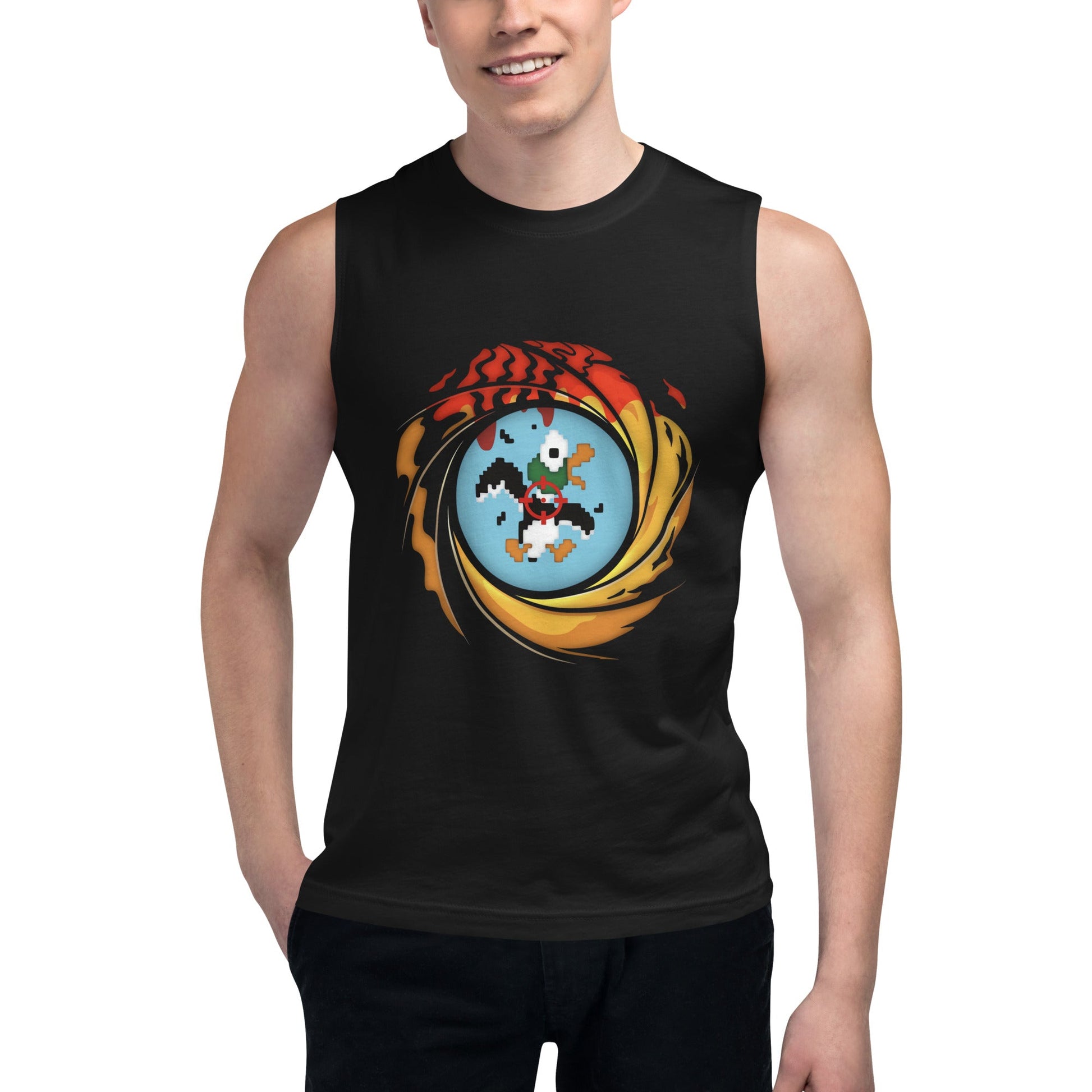 Camiseta sin mangas Duck Hunt 007, productos de Superstar, encuentra el regalo perfecto en la tienda más genial, con envíos a todo el país. 