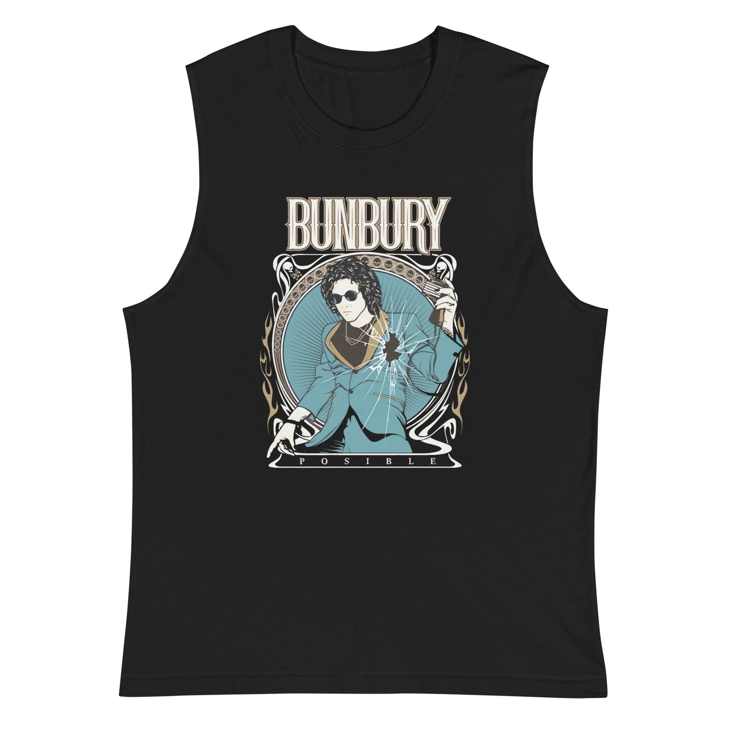 Camiseta sin Mangas de Enrique Bunbury, Nuestras Camisetas son unisex disponibles en la mejor tienda online, Compra ahora en Superstar!