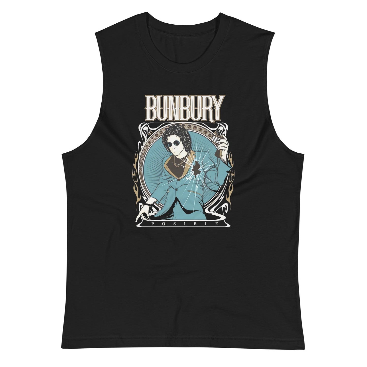 Camiseta sin Mangas de Enrique Bunbury, Nuestras Camisetas son unisex disponibles en la mejor tienda online, Compra ahora en Superstar!