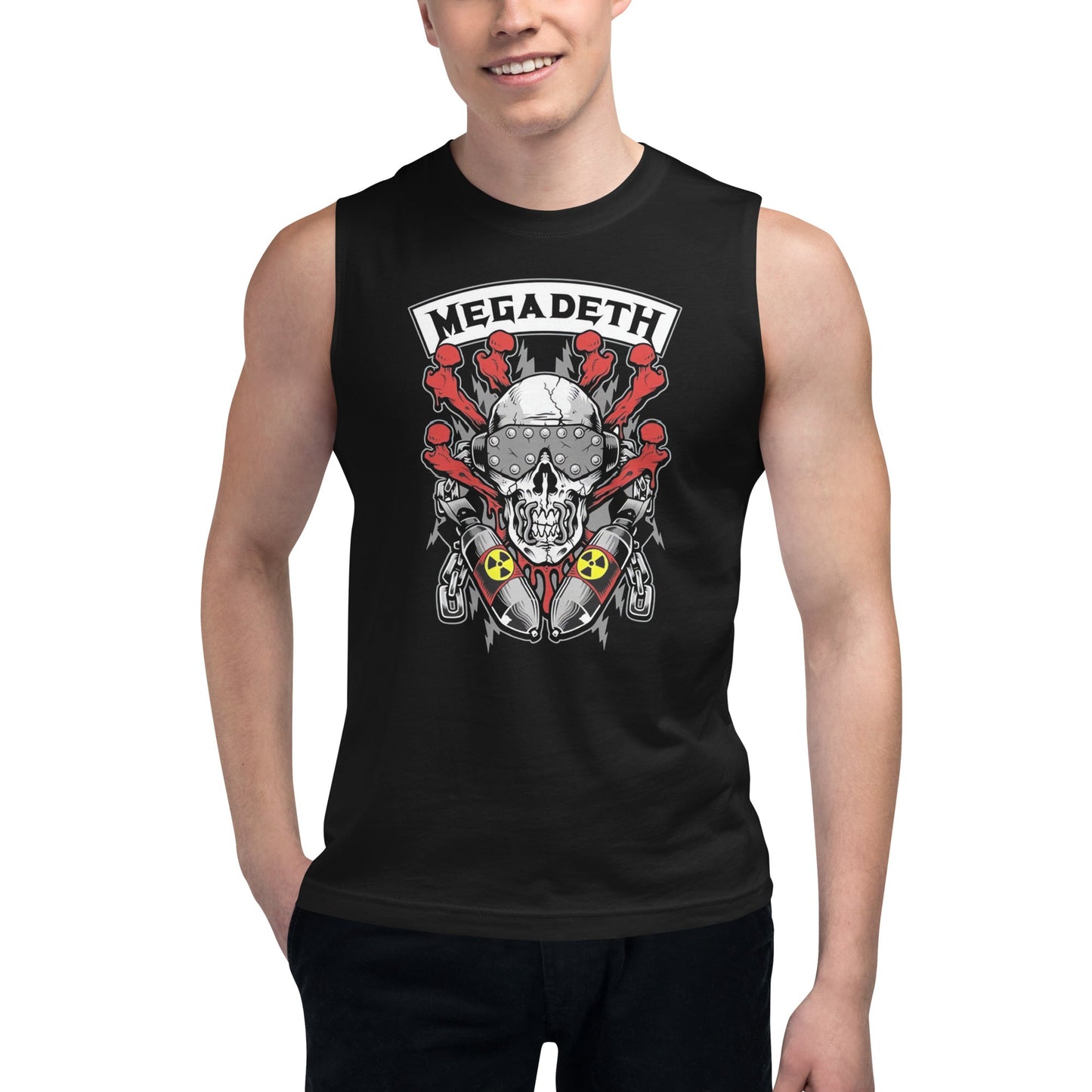 Camiseta sin Mangas Megadeth Skull, Nuestras Camisetas son unisex disponibles en la mejor tienda online, compra ahora en Superstar!