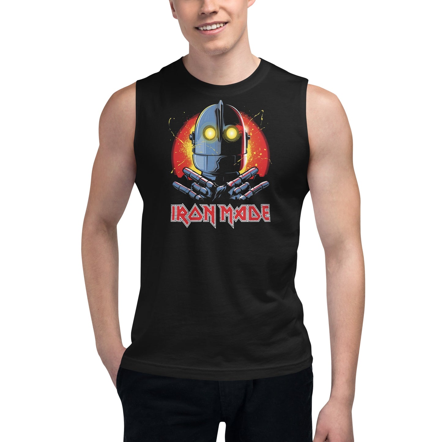 Camiseta sin Mangas Iron Made, Nuestras Camisetas son unisex disponibles en la mejor tienda online, con envíos a todo el país, compra ahora en Superstar!