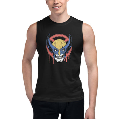 Camiseta sin Mangas Wolverine Skull, Nuestras Camisetas son unisex disponibles en la mejor tienda online, compra ahora en Superstar!