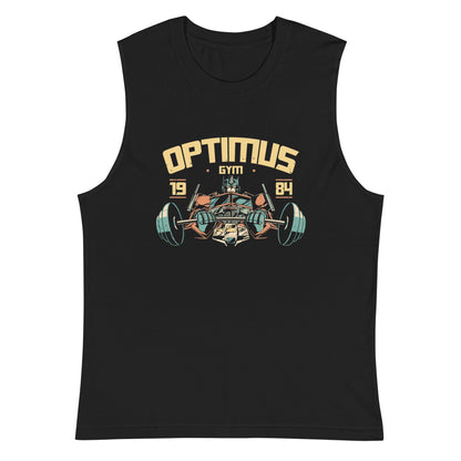 Camiseta sin Mangas de Optimus Gym, Nuestras Camisetas son unisex disponibles en la mejor tienda online, compra ahora en Gymbros!