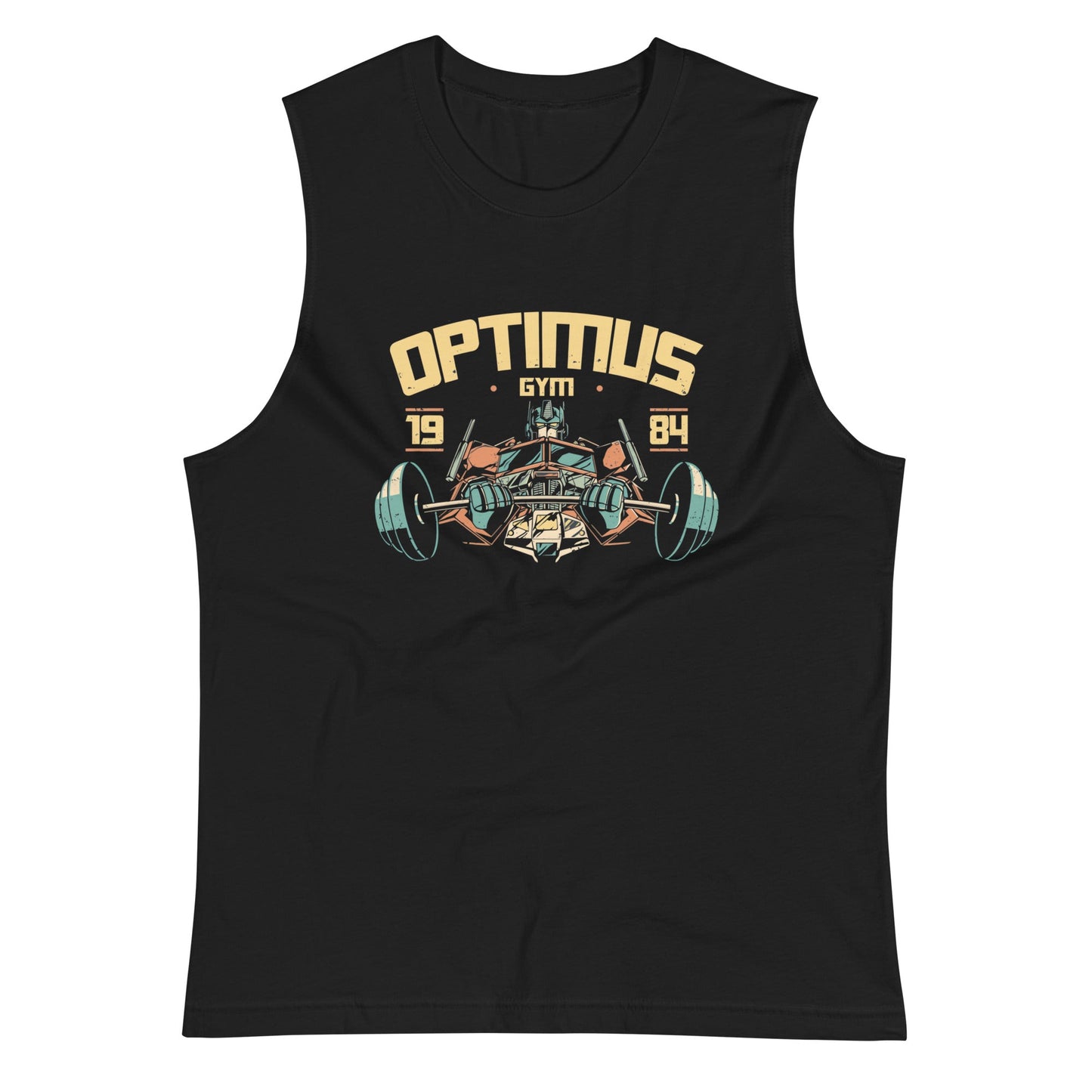 Camiseta sin Mangas de Optimus Gym, Nuestras Camisetas son unisex disponibles en la mejor tienda online, compra ahora en Gymbros!