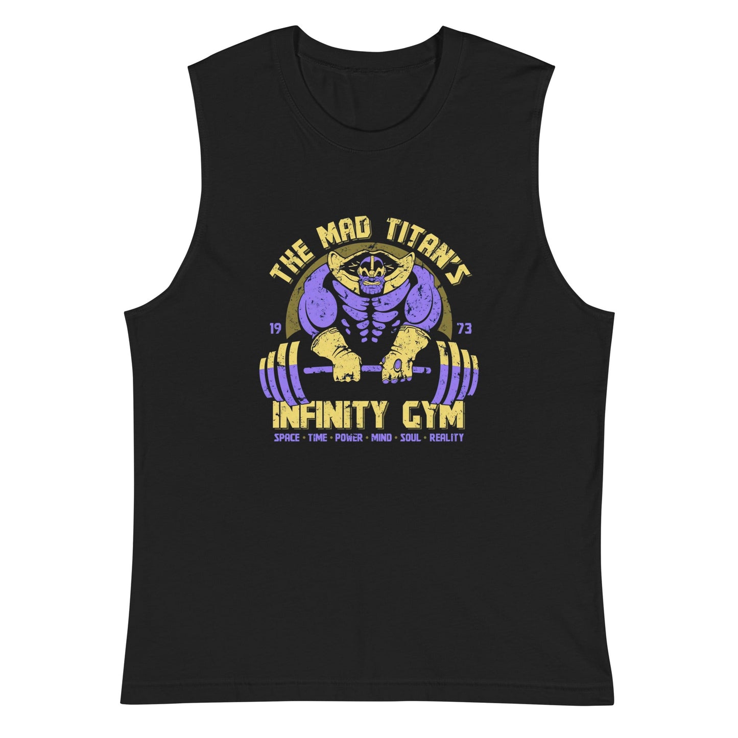 Playera sin Mangas The mad Titan's Gym, Disponible en la mejor tienda online para comprar tu merch favorita, la mejor Calidad, compra en Gymbros! 