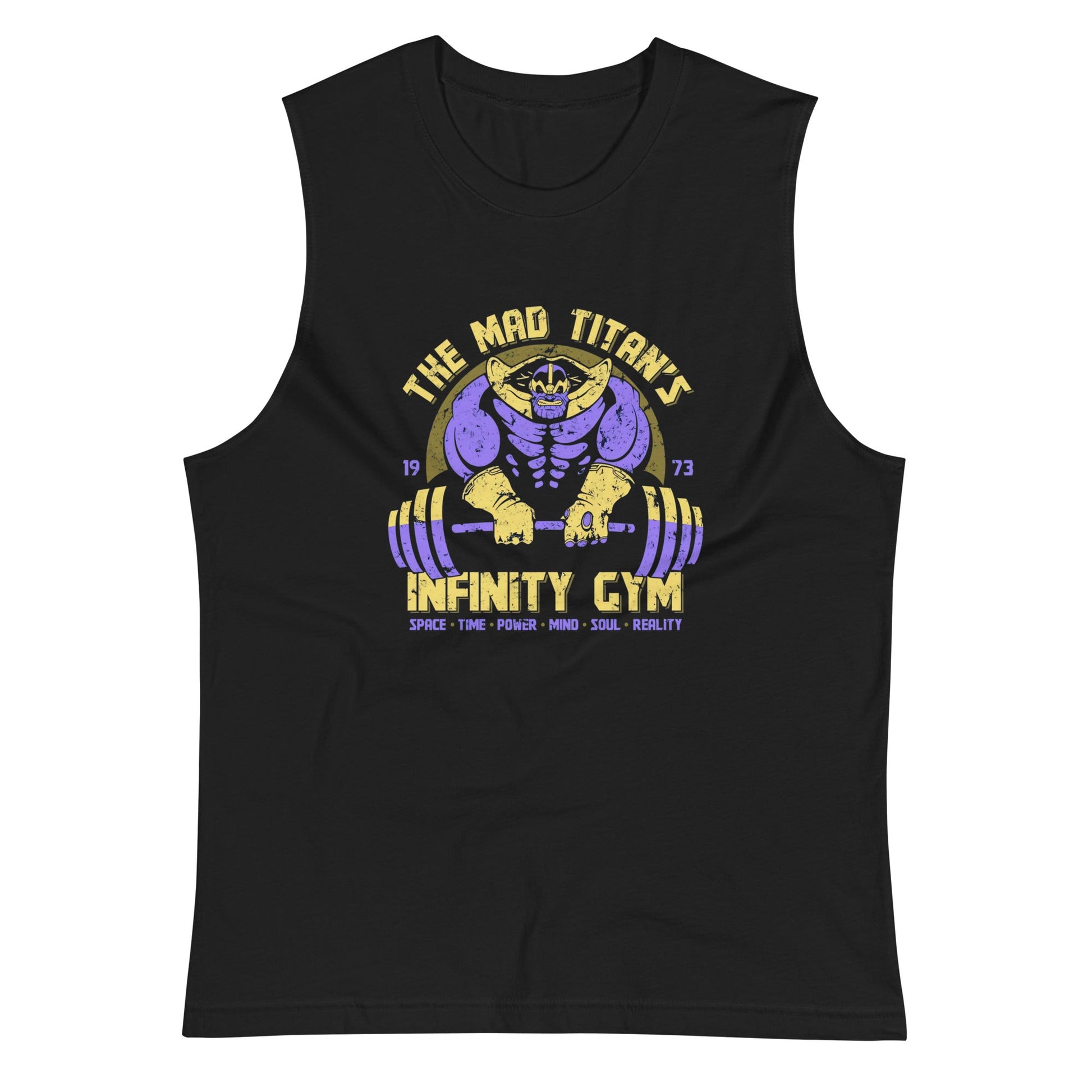 Playera sin Mangas The mad Titan's Gym, Disponible en la mejor tienda online para comprar tu merch favorita, la mejor Calidad, compra en Gymbros! 