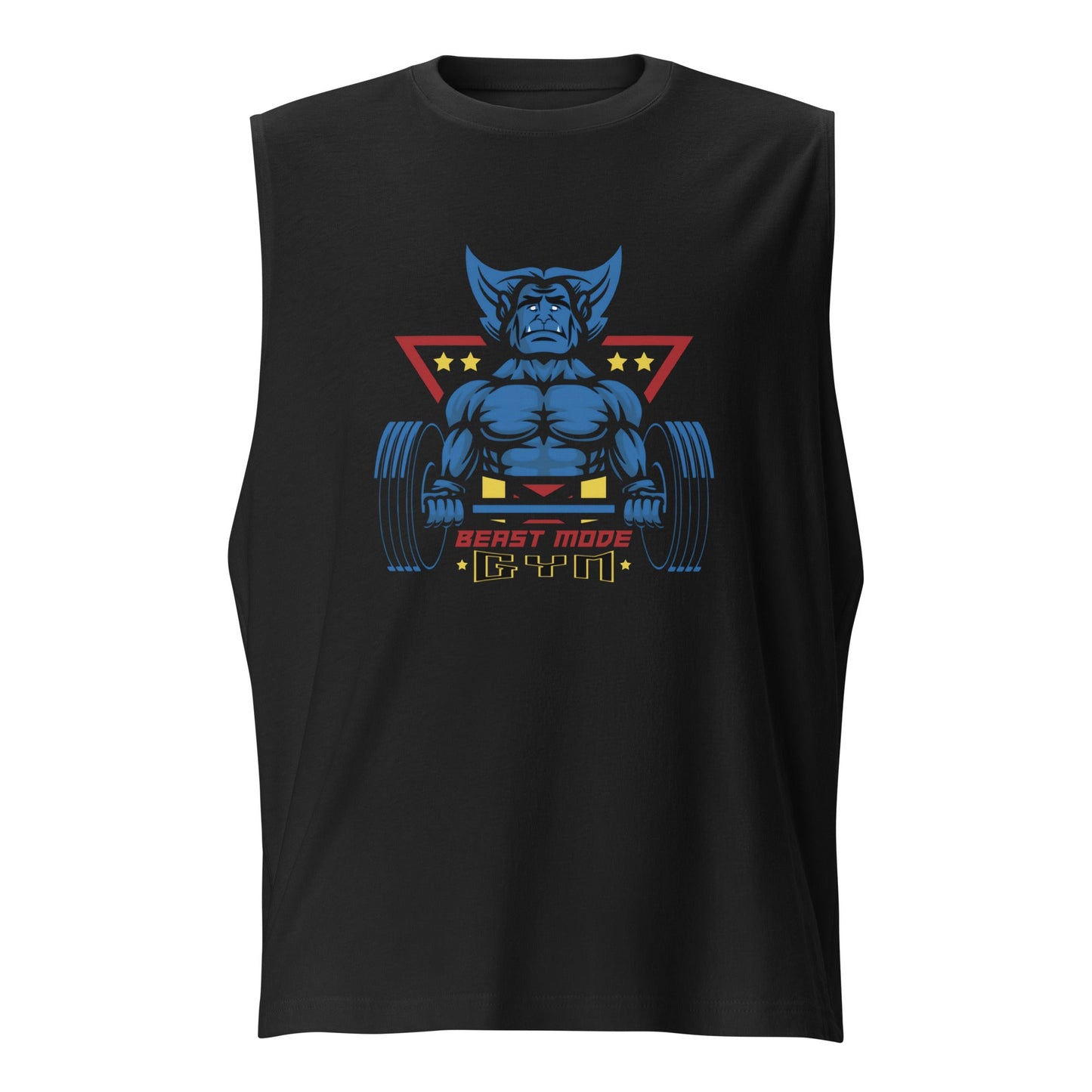 Playera sin Mangas de Beast Mode Gym, Disponible en la mejor tienda online para comprar tu merch favorita, la mejor Calidad, compra Ahora en Gymbros