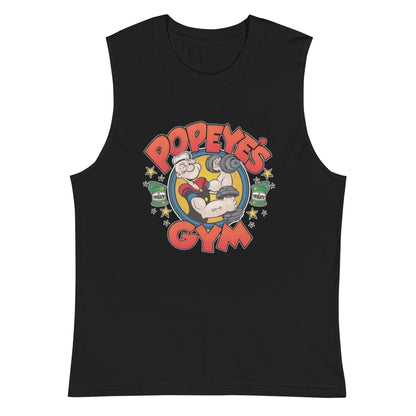 Camiseta sin Mangas Popeye's Gym, Nuestras Camisetas son unisex disponibles en la mejor tienda online, compra ahora en Gymbros!