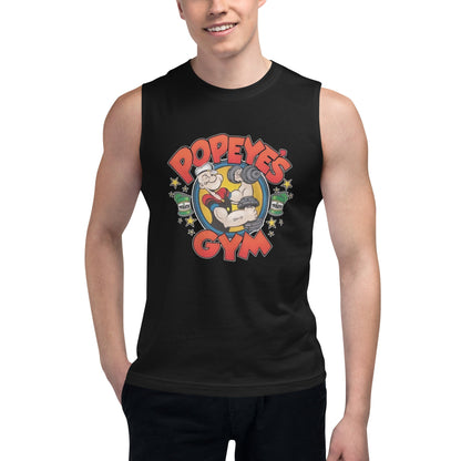 Camiseta sin Mangas Popeye's Gym, Nuestras Camisetas son unisex disponibles en la mejor tienda online, compra ahora en Gymbros!