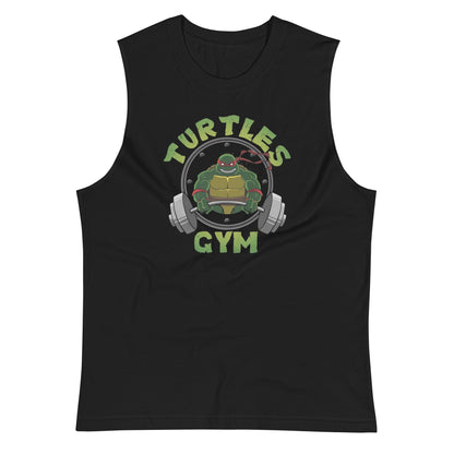 Camiseta sin Mangas Turtles Gym, Nuestras Camisetas son unisex disponibles en la mejor tienda online, compra ahora en Gymbros!