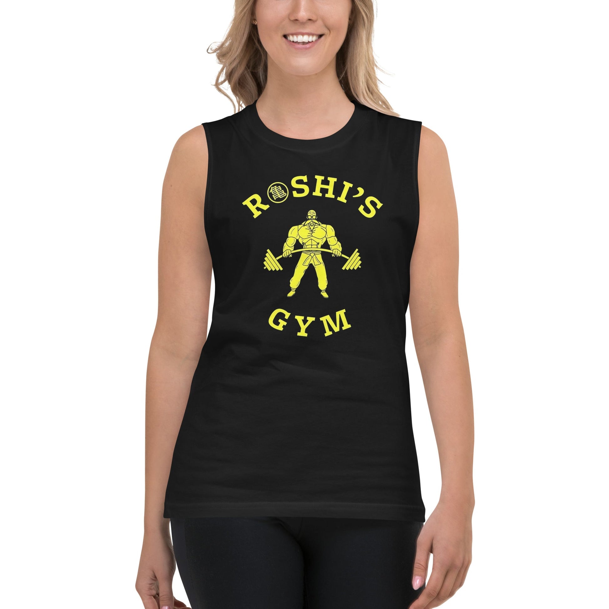 Camiseta sin Mangas Roshi's Gym, Nuestras Camisetas son unisex disponibles en la mejor tienda online, con envíos a todo el país, compra ahora en Gymbros!