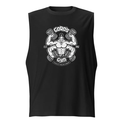 Playera sin Mangas de Goro's Gym, Disponible en la mejor tienda online para comprar tu merch favorita, la mejor Calidad, compra Ahora en Gymbros! 