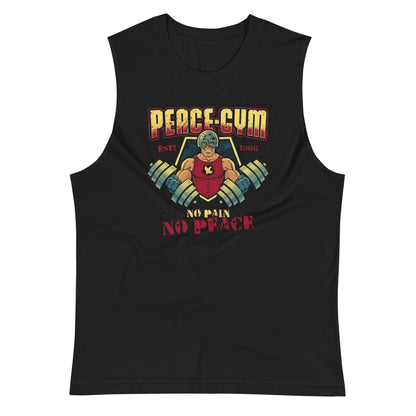 Camiseta sin Mangas Peace Gym, Nuestras Camisetas son unisex disponibles en la mejor tienda online, compra ahora en Gymbros!