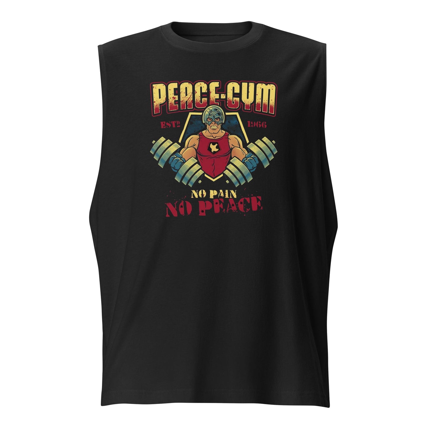 Camiseta sin Mangas Peace Gym, Nuestras Camisetas son unisex disponibles en la mejor tienda online, compra ahora en Gymbros!