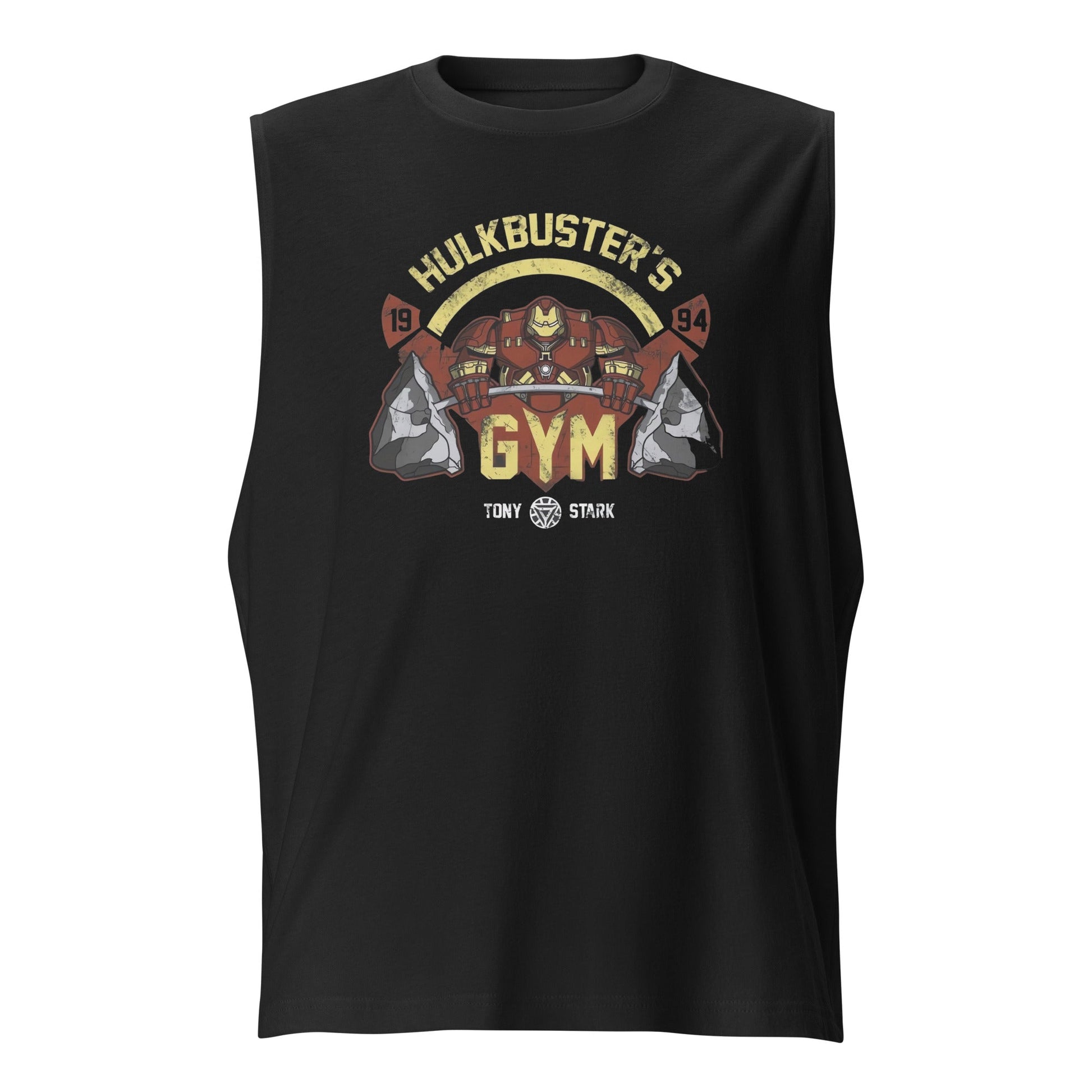 Playera sin Mangas de Hulkbuster's Gym, Disponible en la mejor tienda online para comprar tu merch favorita, la mejor Calidad, compra en Gymbros! 