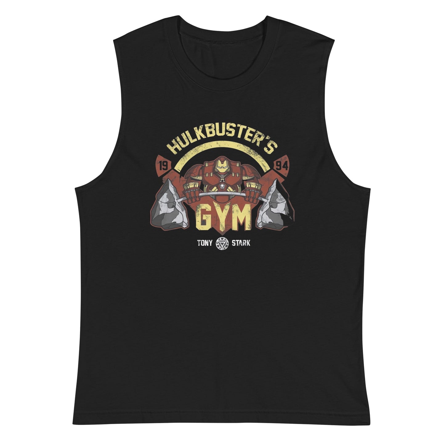 Playera sin Mangas de Hulkbuster's Gym, Disponible en la mejor tienda online para comprar tu merch favorita, la mejor Calidad, compra en Gymbros! 