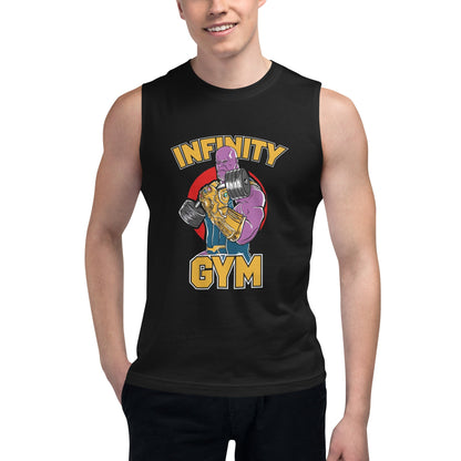 Camiseta sin Mangas Infinity Gym, Nuestras Camisetas son unisex disponibles en la mejor tienda online, compra ahora en Gymbros!