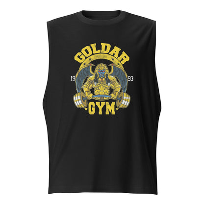 Camiseta sin Mangas Goldar Gym, Nuestras Camisetas son unisex disponibles en la mejor tienda online, compra ahora en Gymbros!