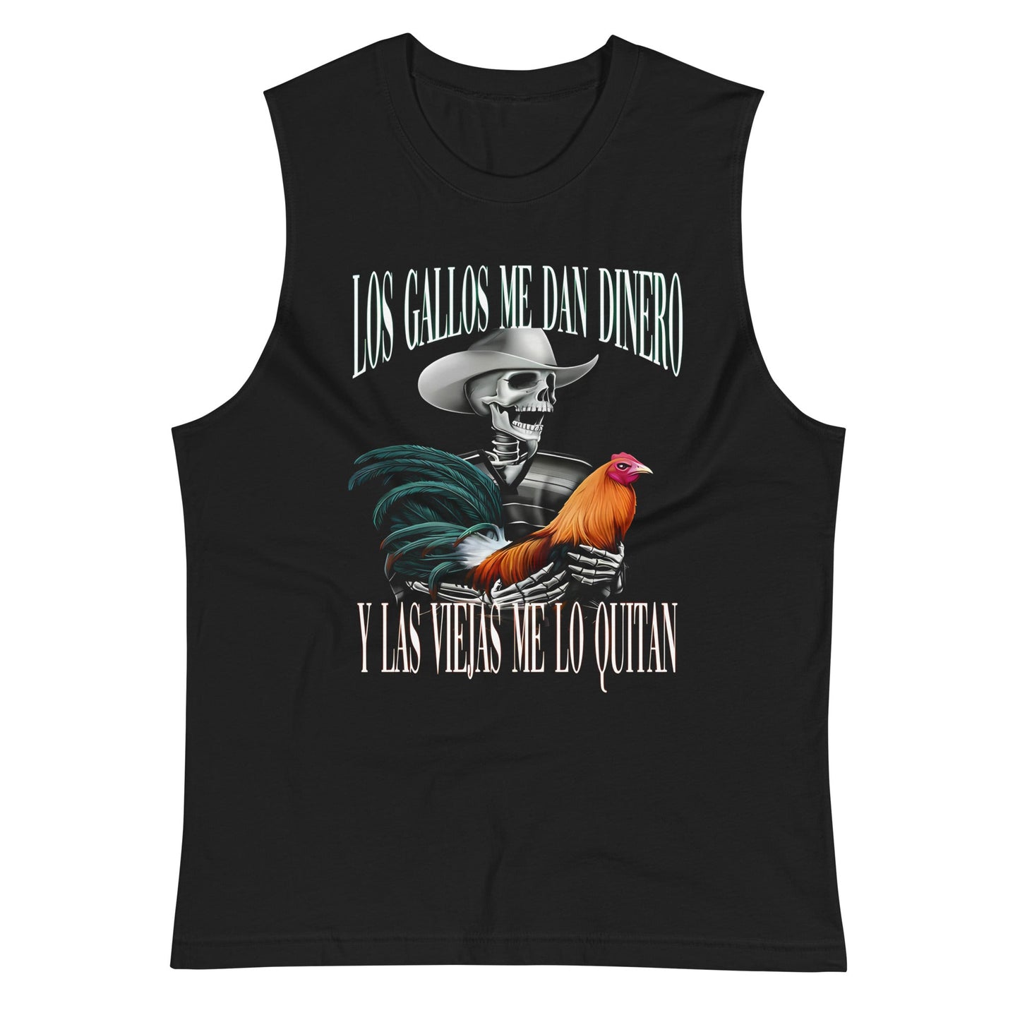 Camiseta Los Gallos me dan Dinero, Descubre calidad excepcional y estampados duraderos. Encuentra estilo y orgullo en cada prenda.