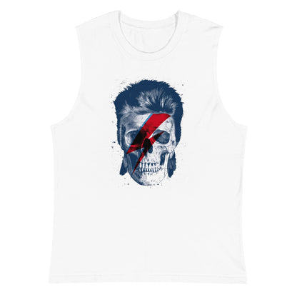 Camiseta sin Mangas David Bowie Skeleton, Nuestras Camisetas son unisex disponibles en la mejor tienda online, con envíos a todo el país, compra ahora