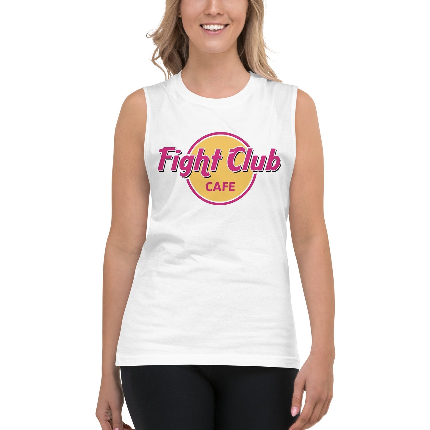 Camiseta sin Mangas Fight Club Cafe, Nuestras Camisetas son unisex disponibles en la mejor tienda online, compra ahora en Superstar!