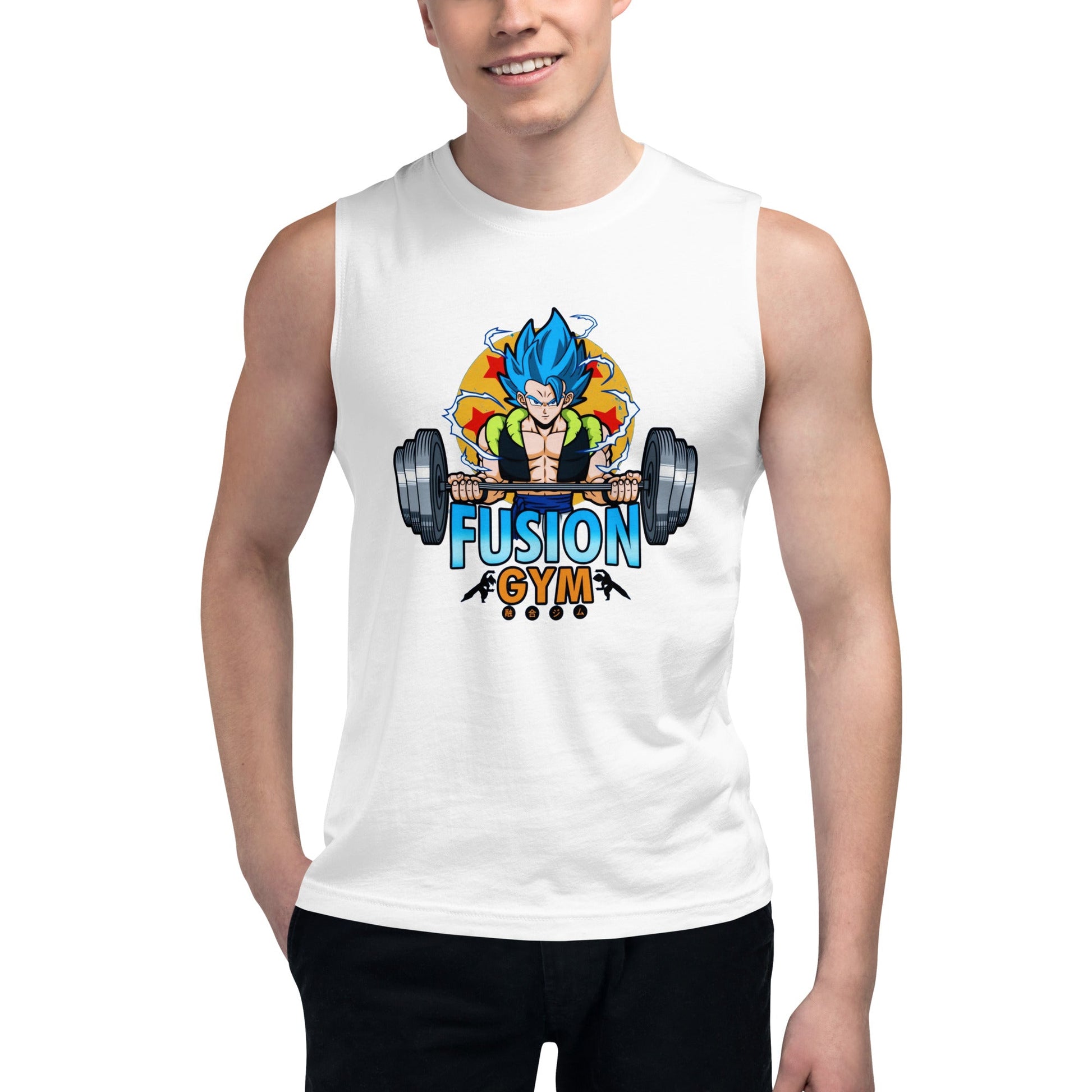 Camiseta sin Mangas Fusion Gym, Nuestras Camisetas son unisex disponibles en la mejor tienda online, compra ahora en Gymbros!