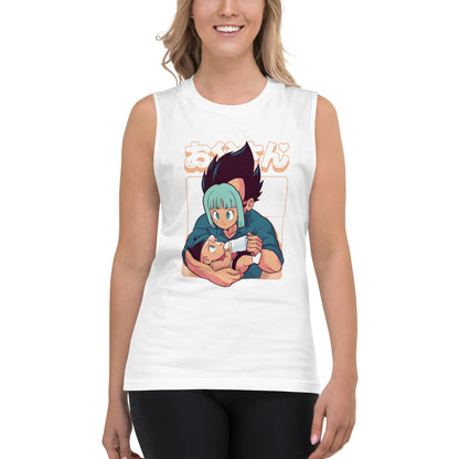 Playera sin mangas Papá Vegeta, Disponible en la mejor tienda online para comprar tu merch favorita, la mejor Calidad, compra en Superstar! 