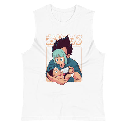 Playera sin mangas Papá Vegeta, Disponible en la mejor tienda online para comprar tu merch favorita, la mejor Calidad, compra en Superstar! \